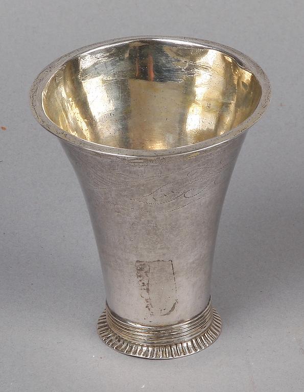 BÄGARE, silver, Nils Tornberg, Linköping 1797.