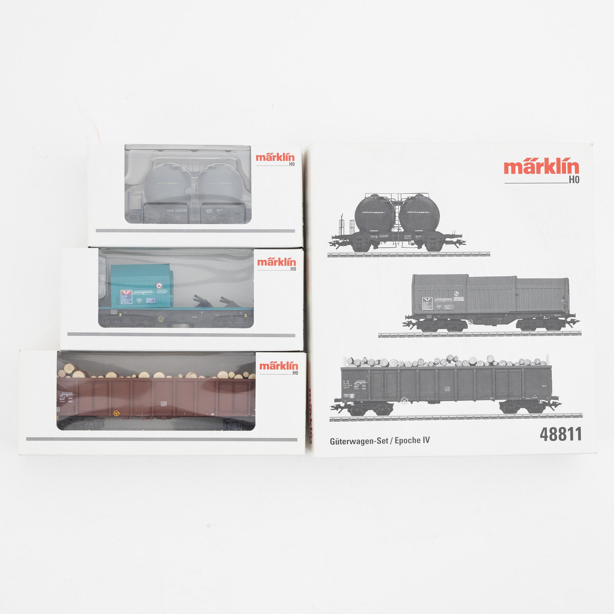 鉄道模型 marklin 48811 Freight Car Set. marklin 48811