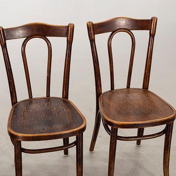 THONET, stolar 8 st, 1900-talets första hälft.