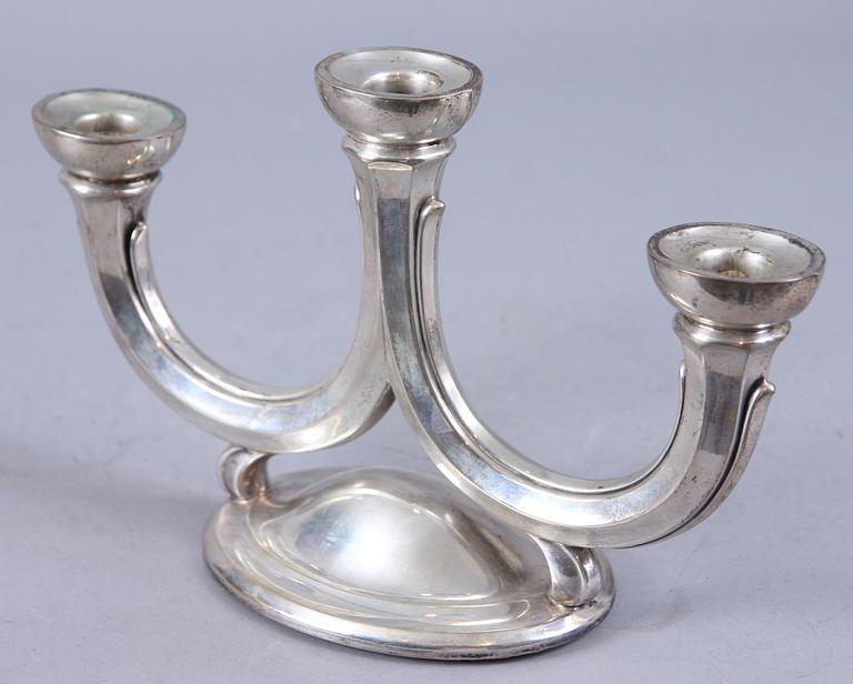 KANDELABER, silver, Tyskland, 1900-talets första hälft.