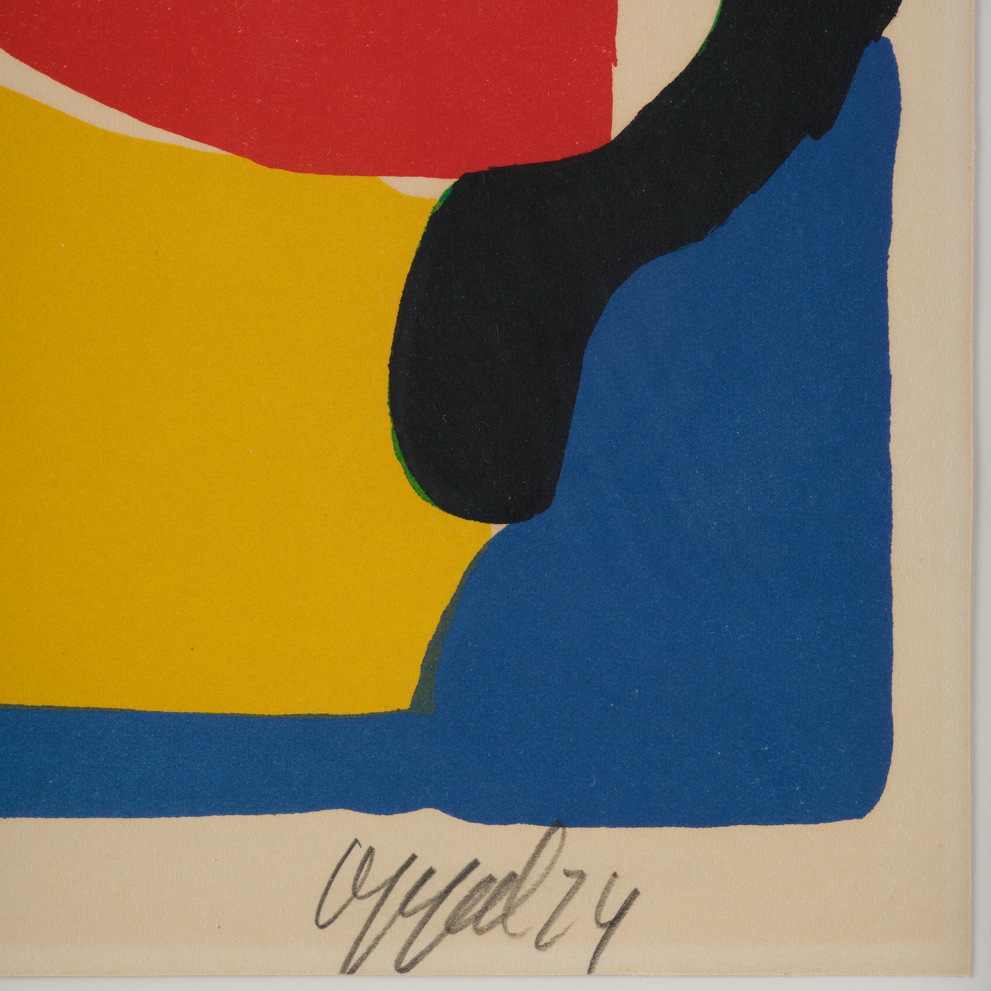 Karel Appel, Untitled from: "Hommage aux Prix Nobel" (The Nobel Prize Portfolio).