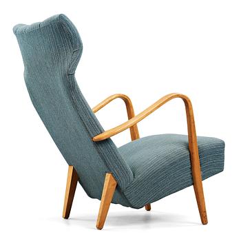 284. Gustav Axel Berg, a Swedish Modern easy chair for AB G.A. Bergs,  1940's.