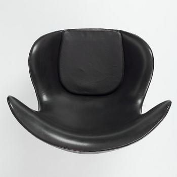 Arne Jacobsen, fåtölj, "Ägget", Fritz Hansen, Danmark, 1967.
