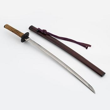 A Mumei wakizashi, Edo period, probably 18th Century.