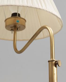 A Josef Frank brass floorlamp by Svensk tenn.