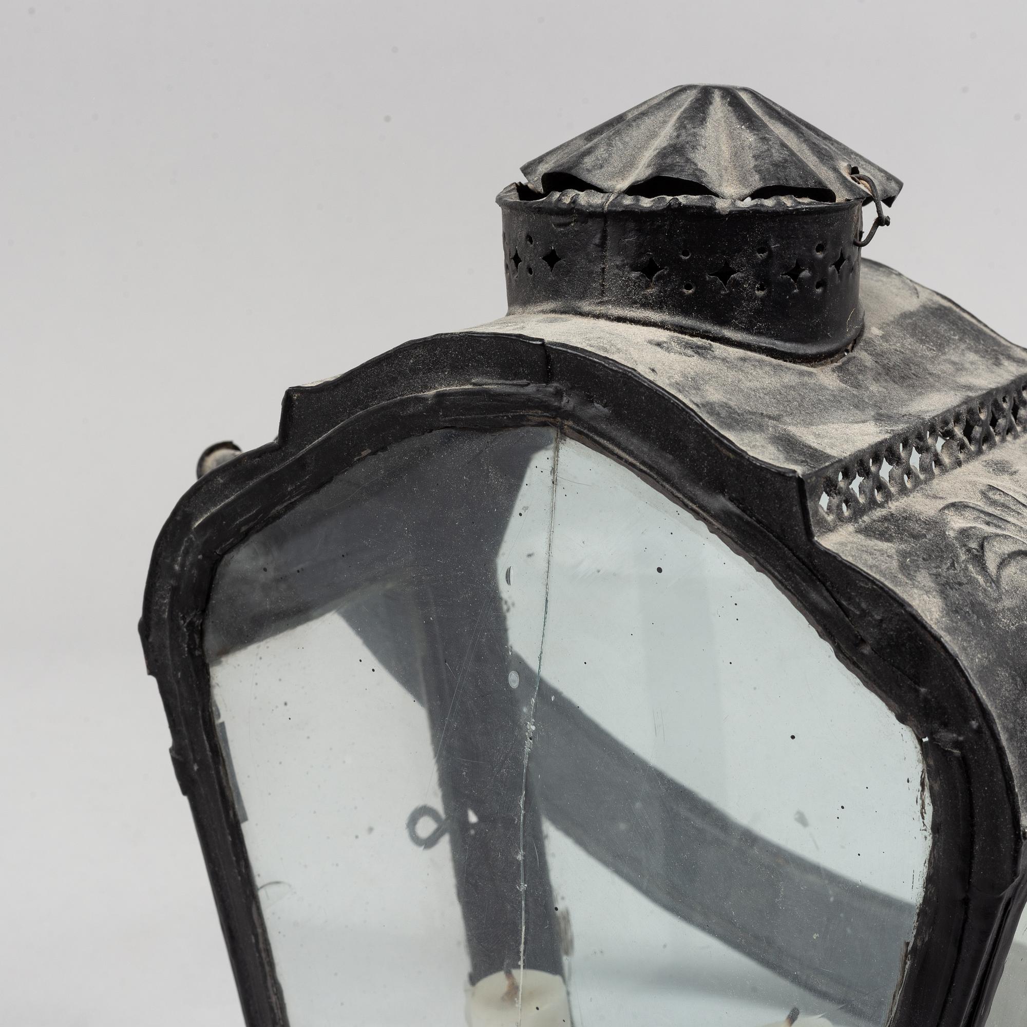 Lyktor, 2 st, troligtvis Danmark, omkring år 1900.