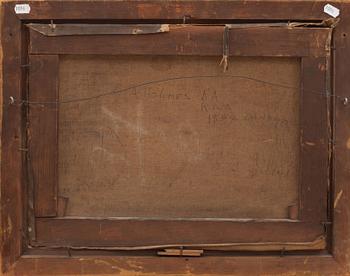 GEORGE AUGUST HOLMES, olja på duk, signerad.