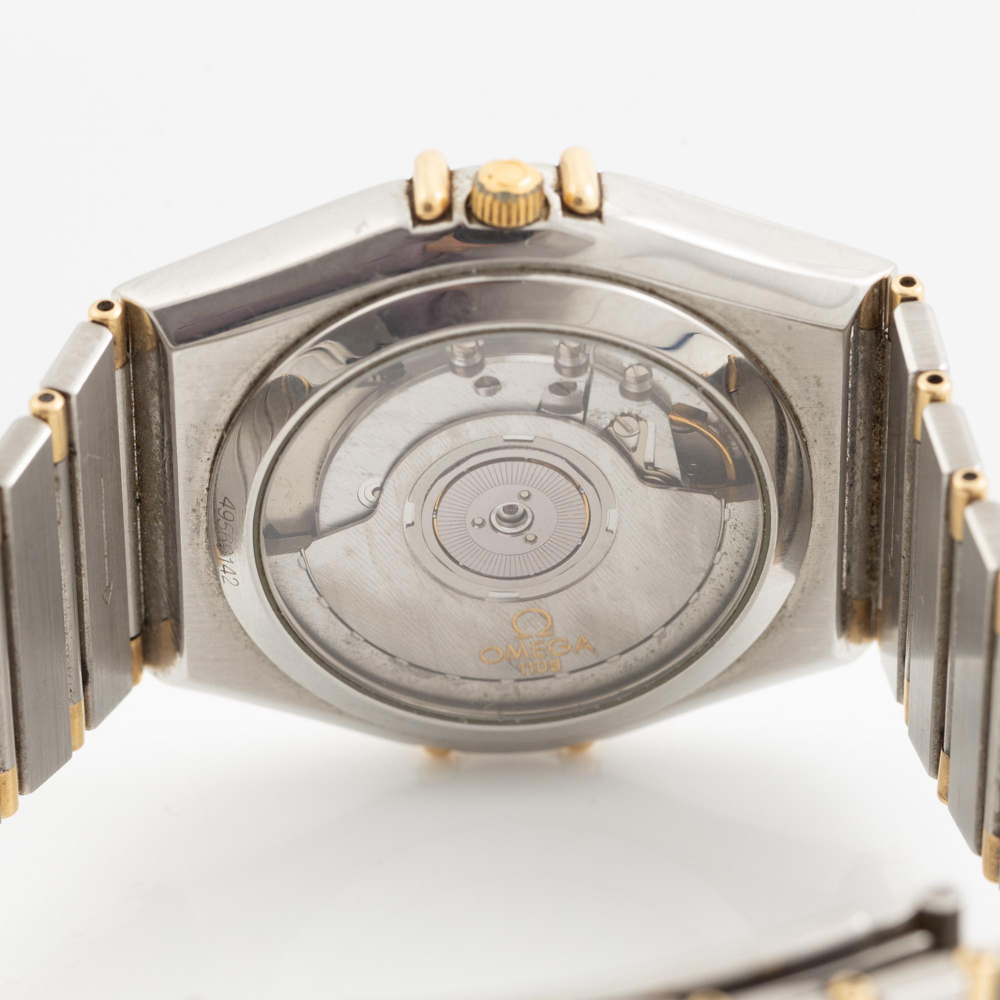 Omega, Constellation, wristwatch, 35 mm.