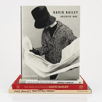 David Bailey, four photobooks.