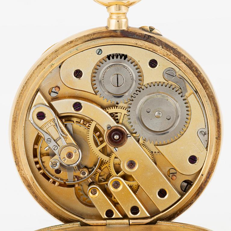 L.U.C. (Louis-Ulysse CHOPARD), fickur, 18K guld, 49 mm.