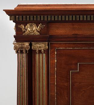 A late Gustavian masterpiece writing cabinet by J. F. Wejssenburg 1795.