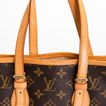 Louis Vuitton, "Petit Bucket", väska samt pochette.