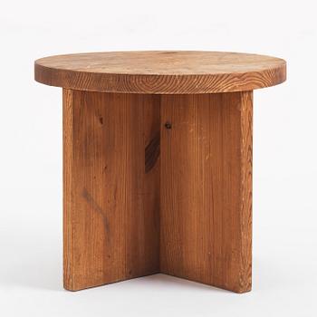 Axel Einar Hjorth, a stained pine "Lovö" table, Nordiska Kompaniet, Sweden, 1930s.