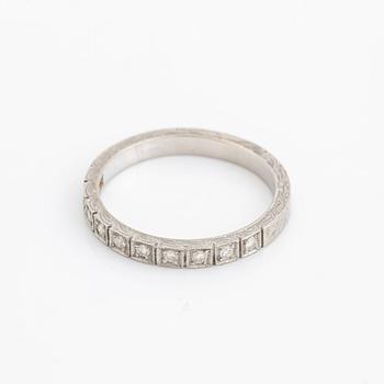 Eight cut diamond ring.