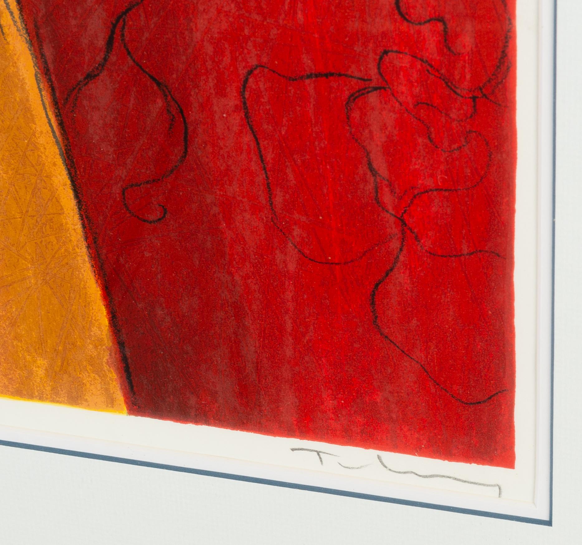 ISAAC TARKAY, lithograph in colours, signed AP 2/35.