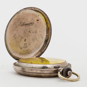 T. MOSER & Co, pocket watch, 54 mm, hunter case,