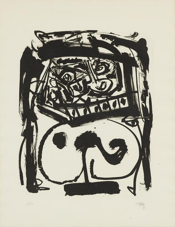 Antonio Saura, Utan titel.