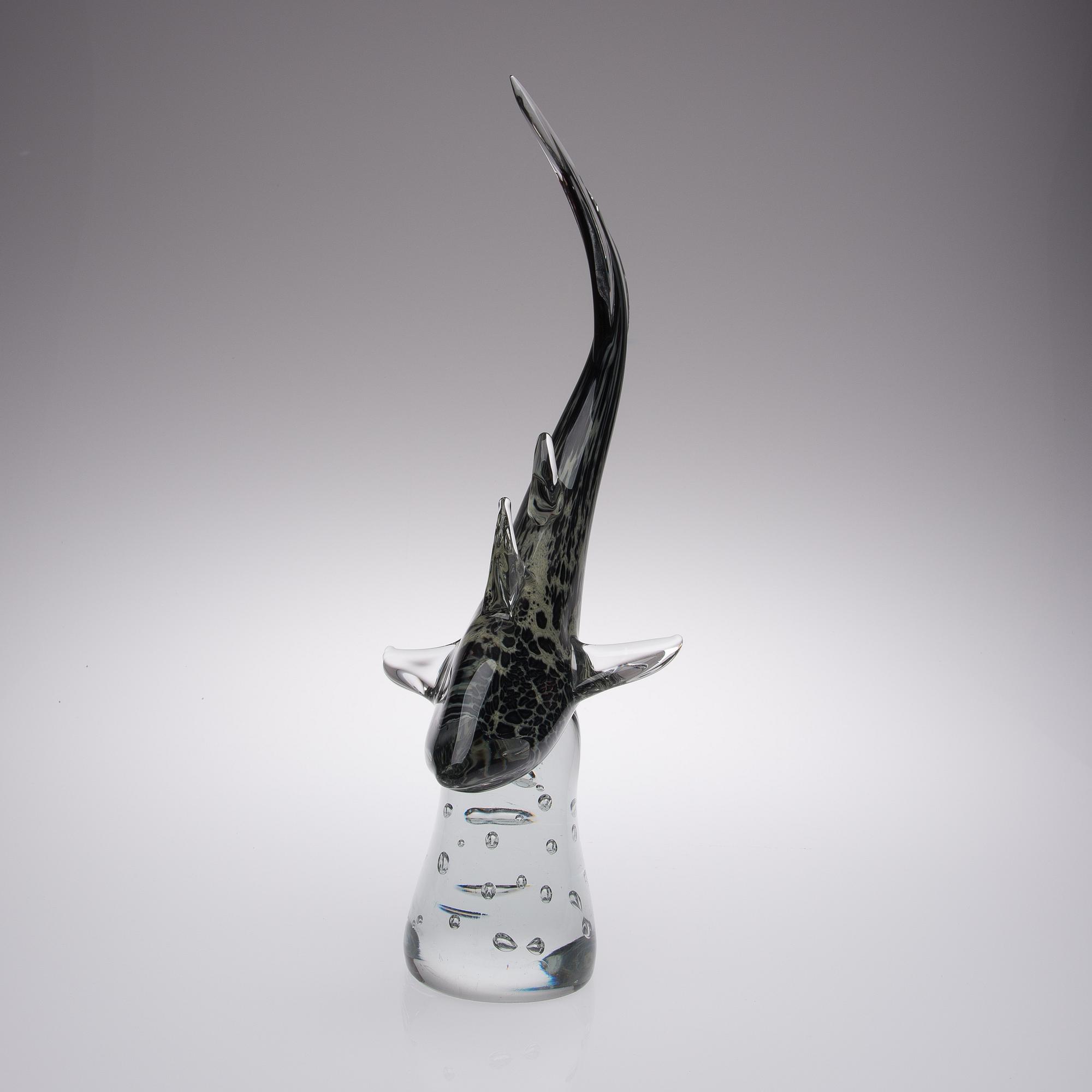 SKULPTUR, FM Konstglas, Ronneby, 1900-talets andra hälft.