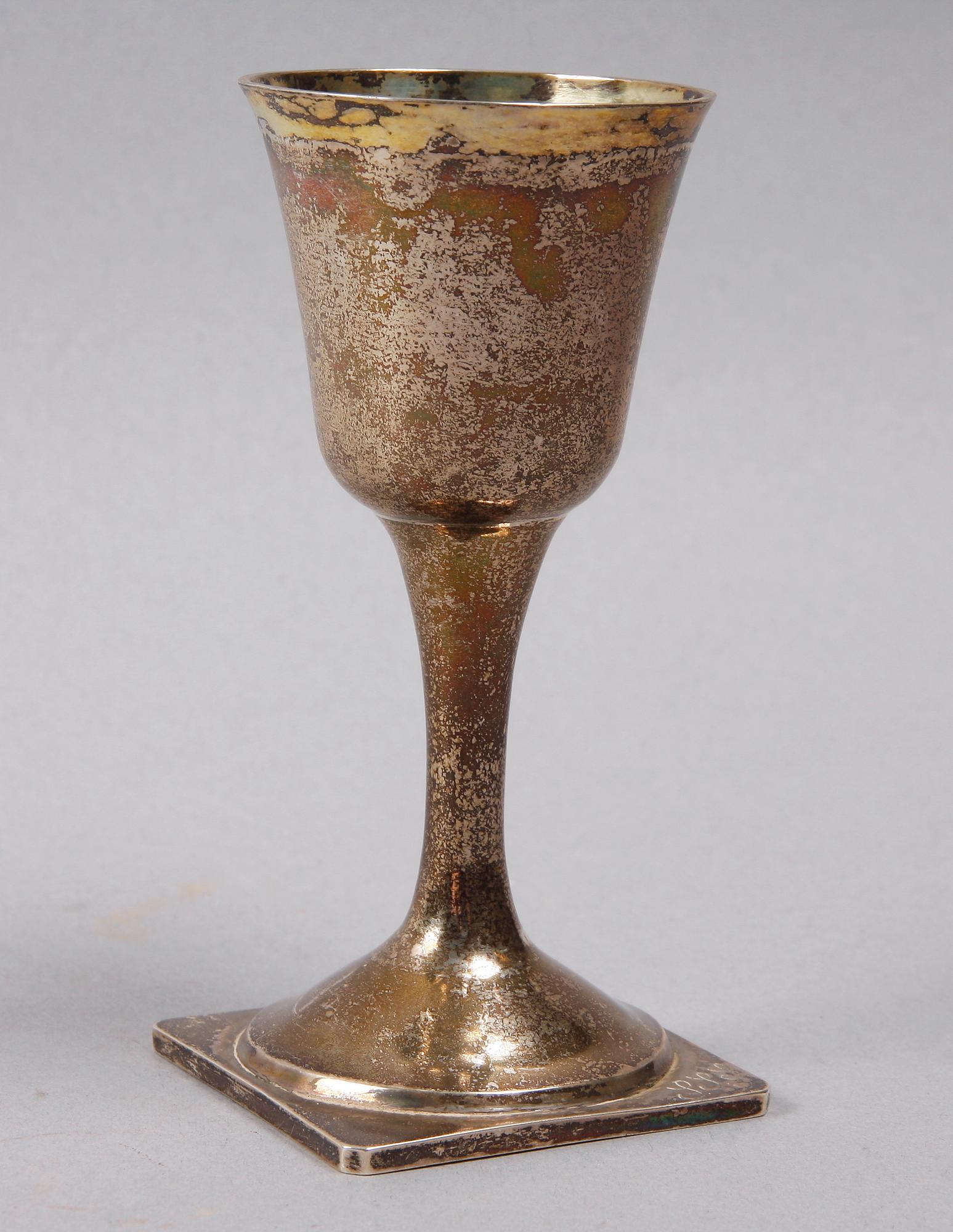 KALK, silver, trol Nils Lorents Kjellberg, Kalmar, verksam 1805-1830.