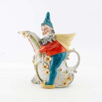 Kannor 2 st 1900-talets första hälft porslin.