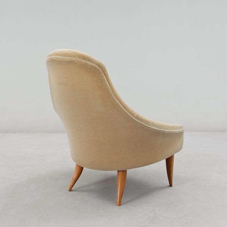 FÅTÖLJ, "Liten Eva", Kerstin Hörlin Holmquist, NK, brickmärkt.