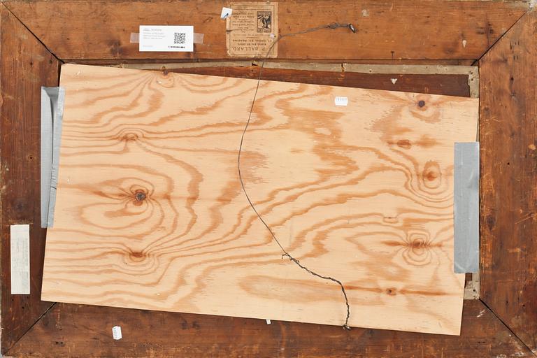 OKÄND KONSTNÄR, signerad Geo(George) Pearce, olja på duk.