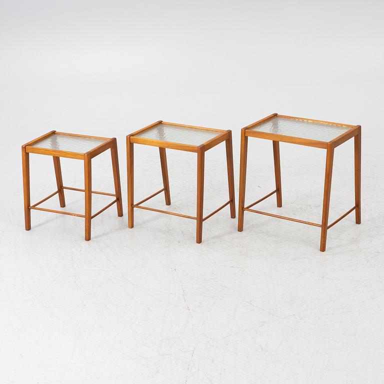 Satsbord, 3 delar, Swedish Modern, 1950-tal.