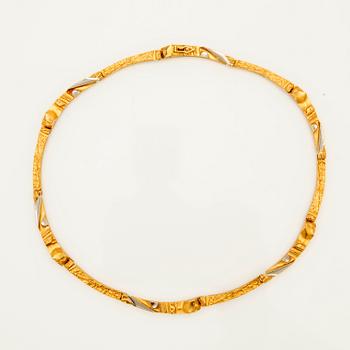 Björn Weckström, collier, "Cimignano", 18k guld, Lapponia, Finland.