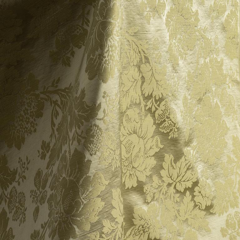 Upholstery fabric, green tones, 7 rolls, including Lelièvre.