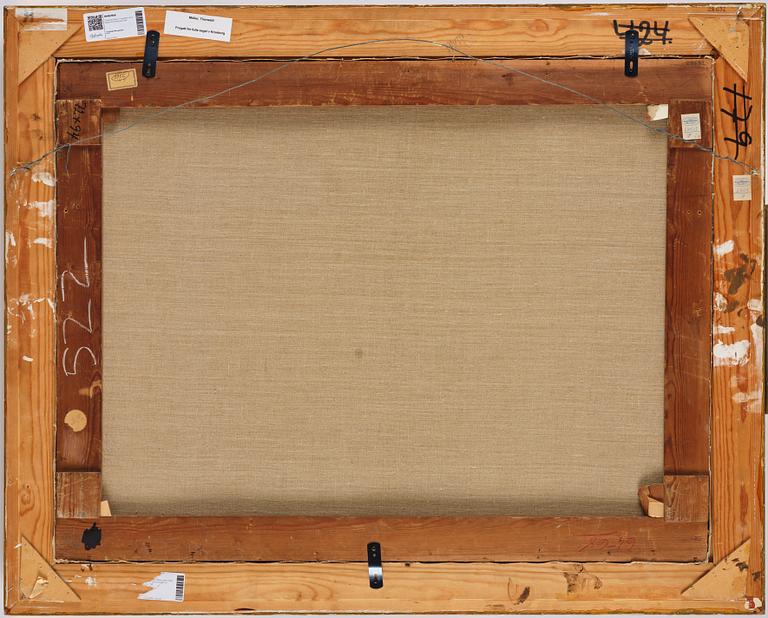 Thorvald Möller, Frigate under full sail at Kronborg Castle.