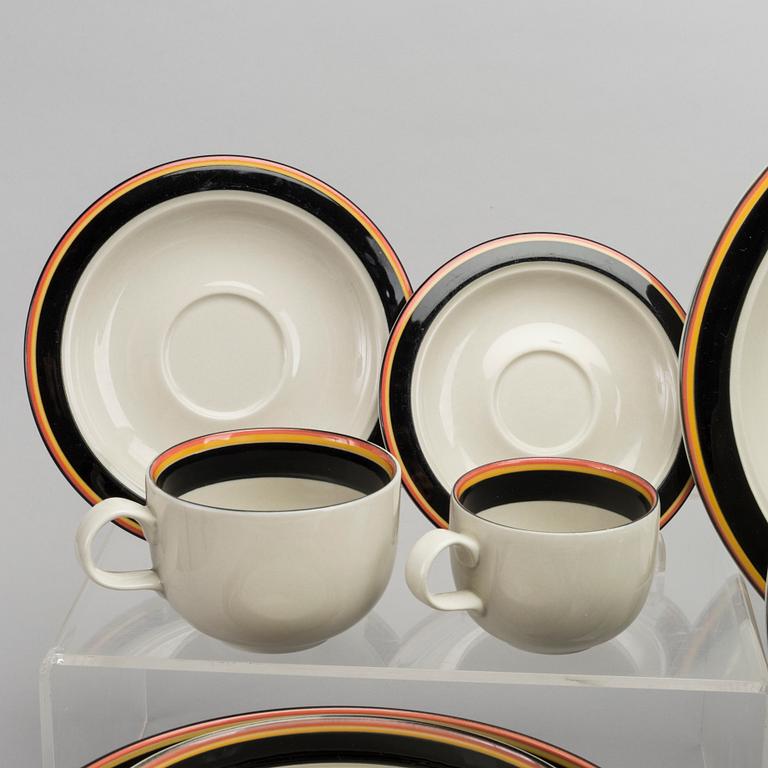 A 75 PCS DINNER SERVIS "REIMARI" INKERI LEIVO FOR ARABIA FINLAND.