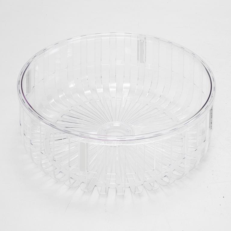 Ronan & Erwan Bouroullec, a pair of 'Panier' coffee tables, Kartell.