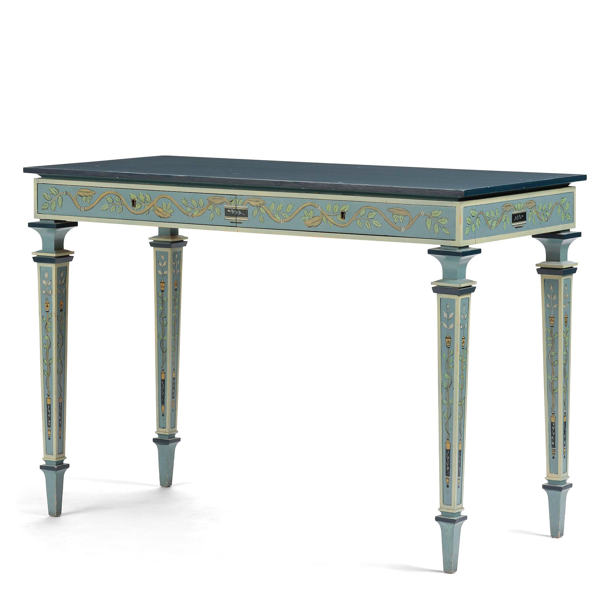 Carl Malmsten, a Swedish Grace console table, cabinetmaker Albin Johansson, Stockholm, for Villa Kvikkjokk, 1927.