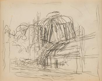 Carl Kylberg, pencil drawing.