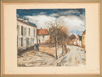 Maurice de Vlaminck, after, Village scene.