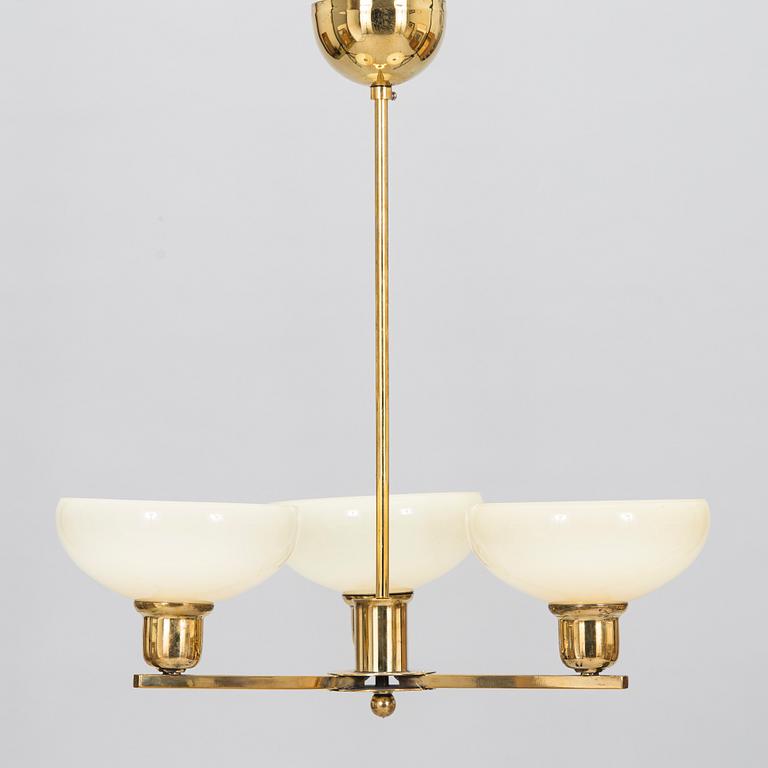 Paavo Tynell, taklampa, modell 3021/3 Taito 1930-tal.