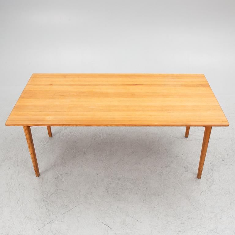 Carl Malmsten, a pine dining table, mid/second half of the 20th century.