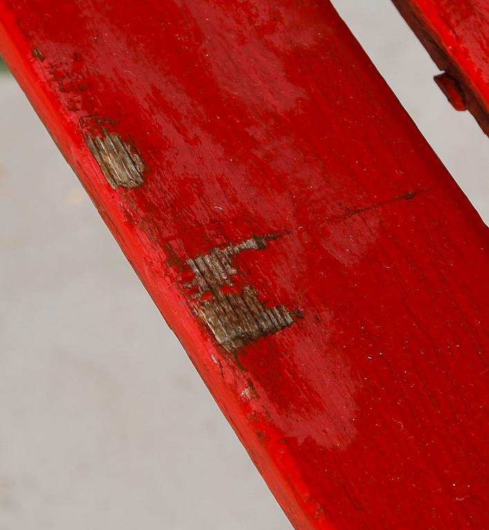 TRÄDGÅRDSMÖBEL, 2 delar, 1900-talets mitt.