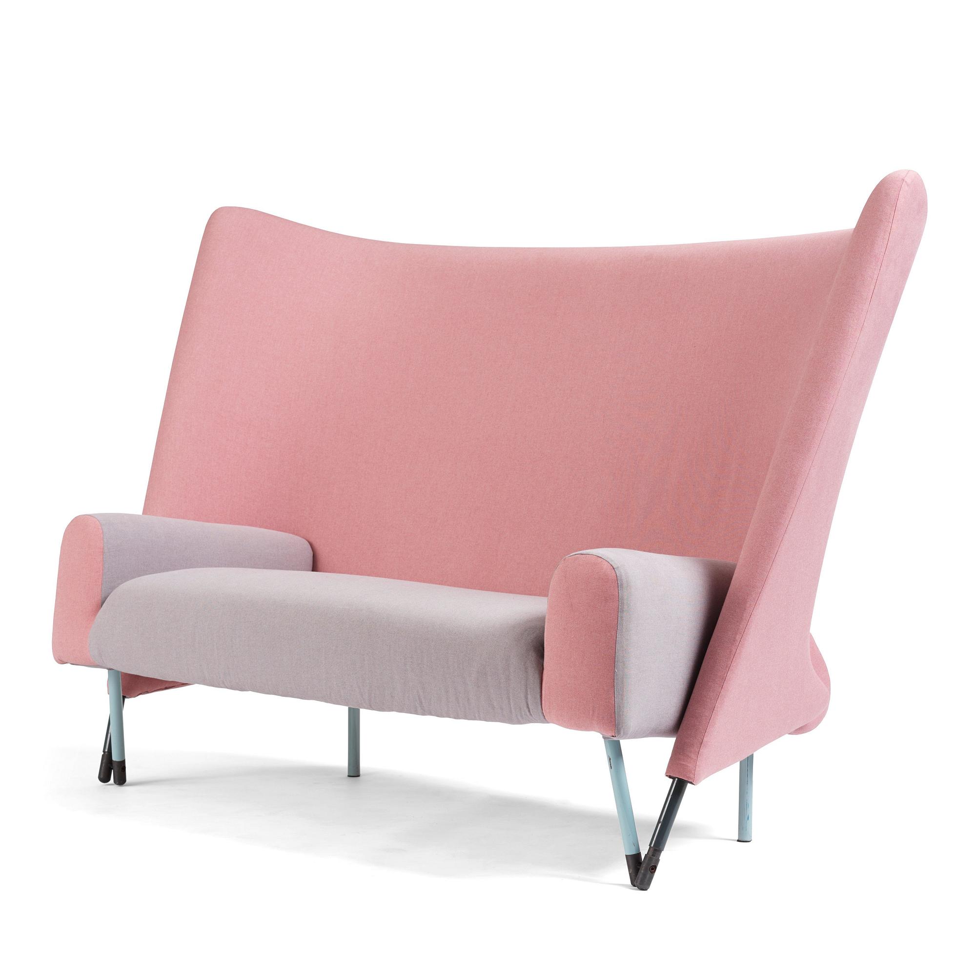 Paolo Deganello, a "Torso" sofa, Cassina, Italy 1980s.