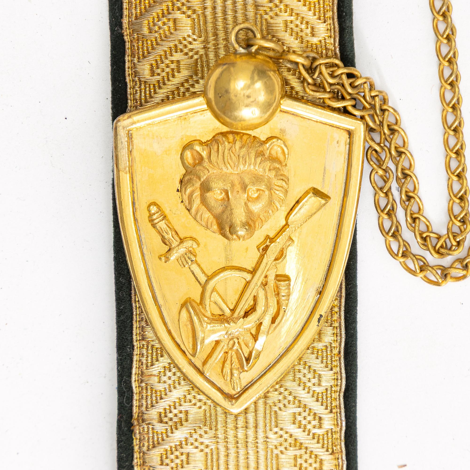 Uniform for a forester, dated 1901.