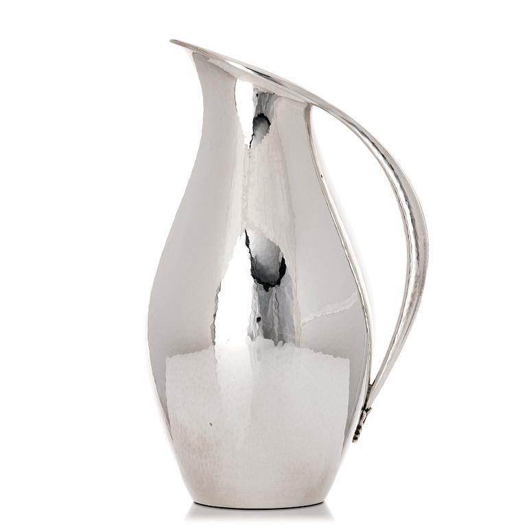 Johan Rohde, a sterling silver pitcher, Copenhagen 1945-77, nr 432A.