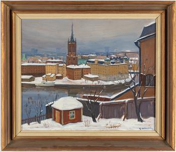 GUNNAR ZETTERSTRÖM, oil on canvas, signed.