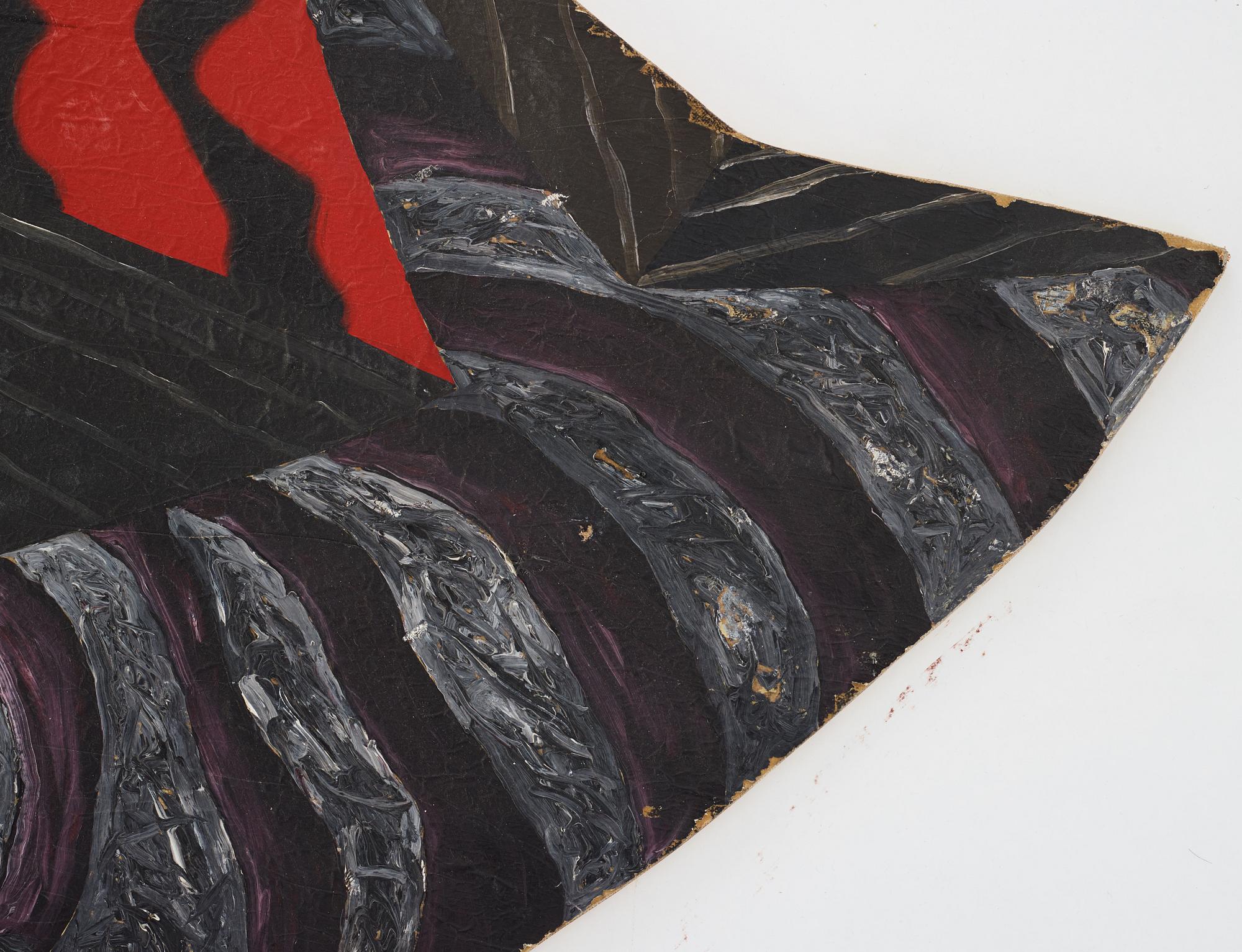 Petter Zennström, oil on paper and board, signed.