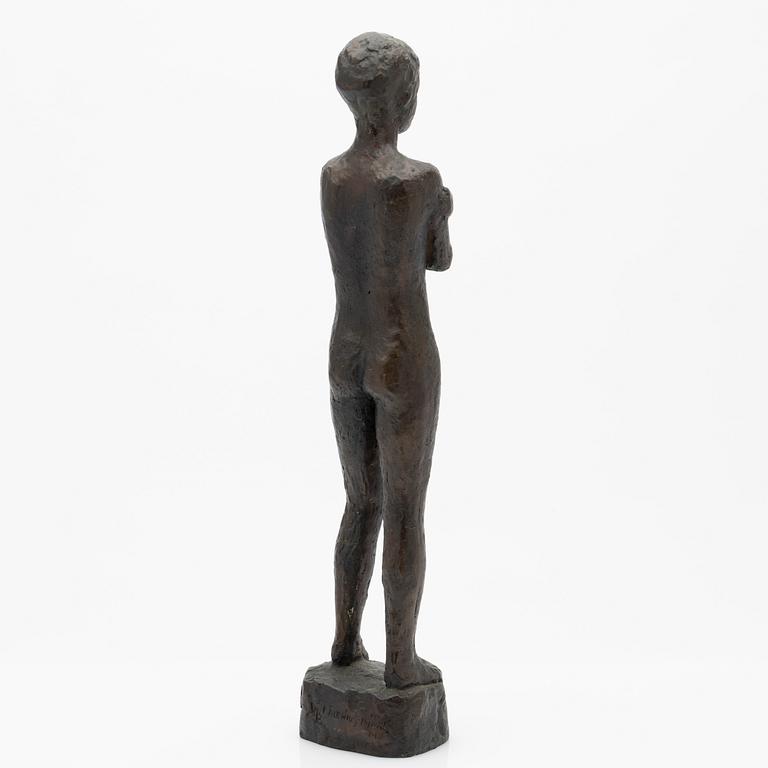 Ivar Ålenius-Björk, sculpture, bronze.