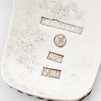 Sven-Erik Högberg, a necklace, sterling silver, Gothenburg 1961.