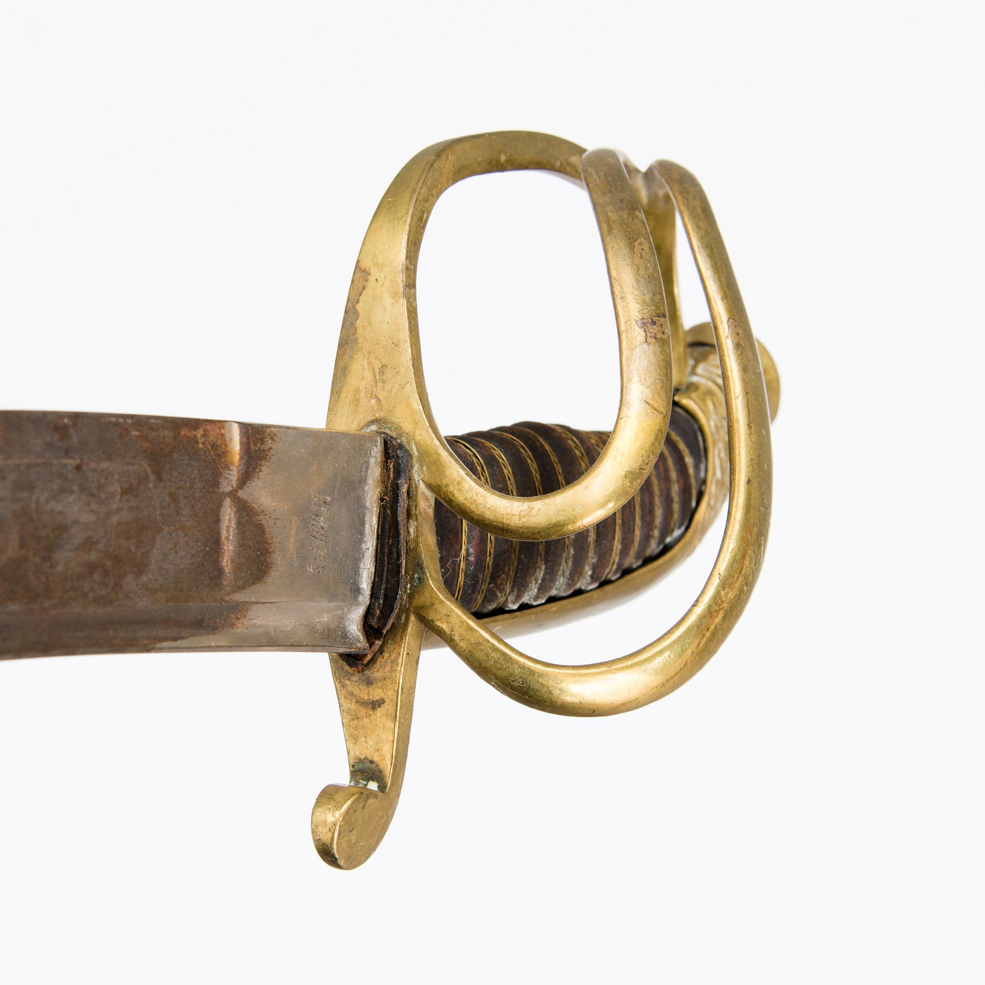 OFFICERSSABEL, Ryssland, för kavalleriet, modell 1827-1909.