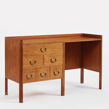 Josef Frank, a mahogany dressing table model "B 521", Firma Svenskt Tenn, probably 1950s.