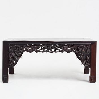 A Chinese kang table, early 20th Century.