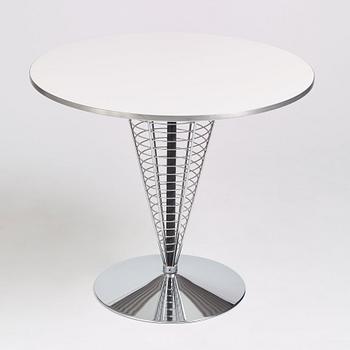 Verner Panton, a "Wire Cone Table", Fritz Hansen, Denmark, 1988.