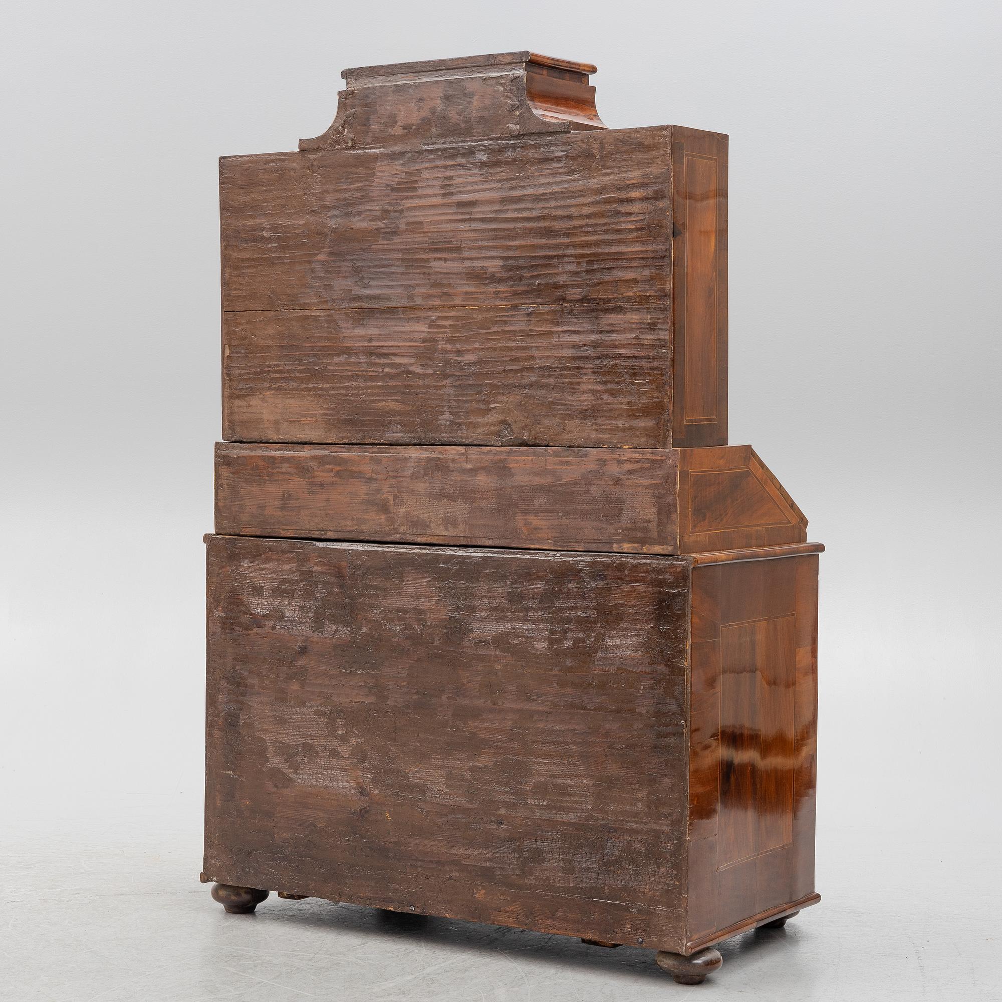 Skåp, senbarock, Tyskland,  1700-tal.